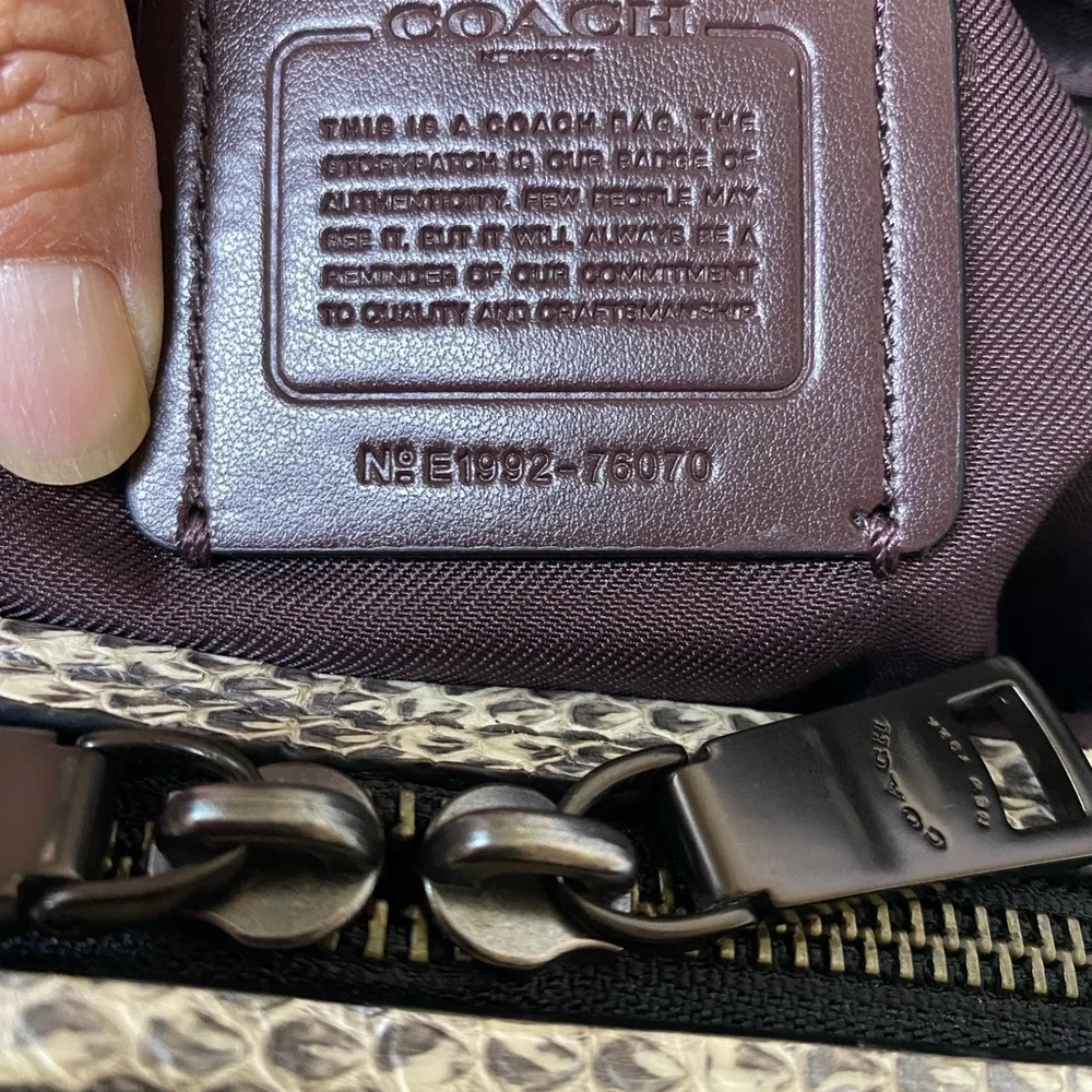 Coach Exotic Dalton 31 shoulder bag - Picture 11 of 14